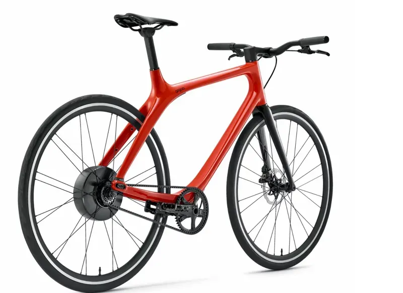 Gogoro Eeyo 1 Electric Bike in Orange - Medium-1