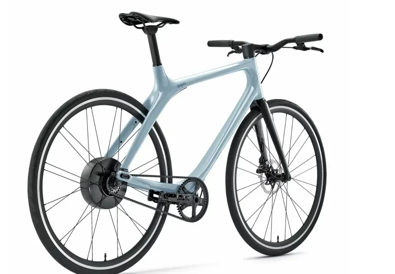 Eeyo 1 Electric Bike Medium in Blue