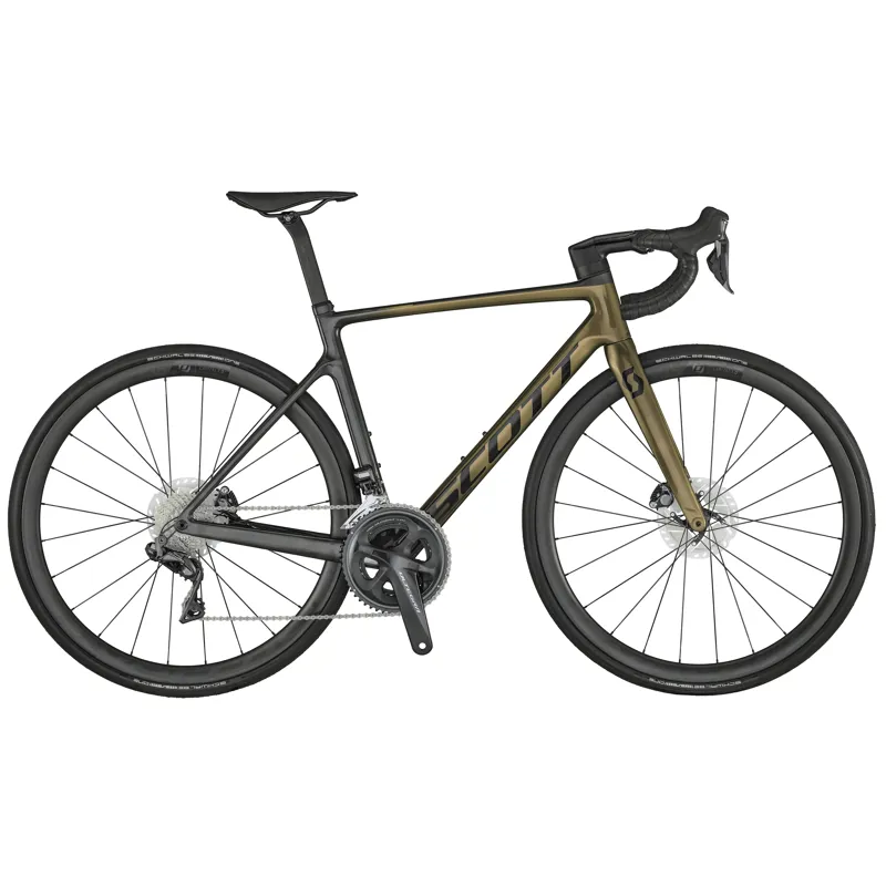 2021 Scott Addict RC 15 Carbon Road Bike in Gold 
