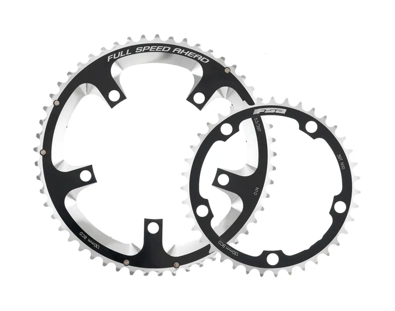 FSA Super Road Bike 2x11 Chainring in Black