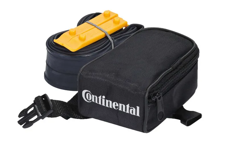 Continental Saddle Bag With Tube in Black