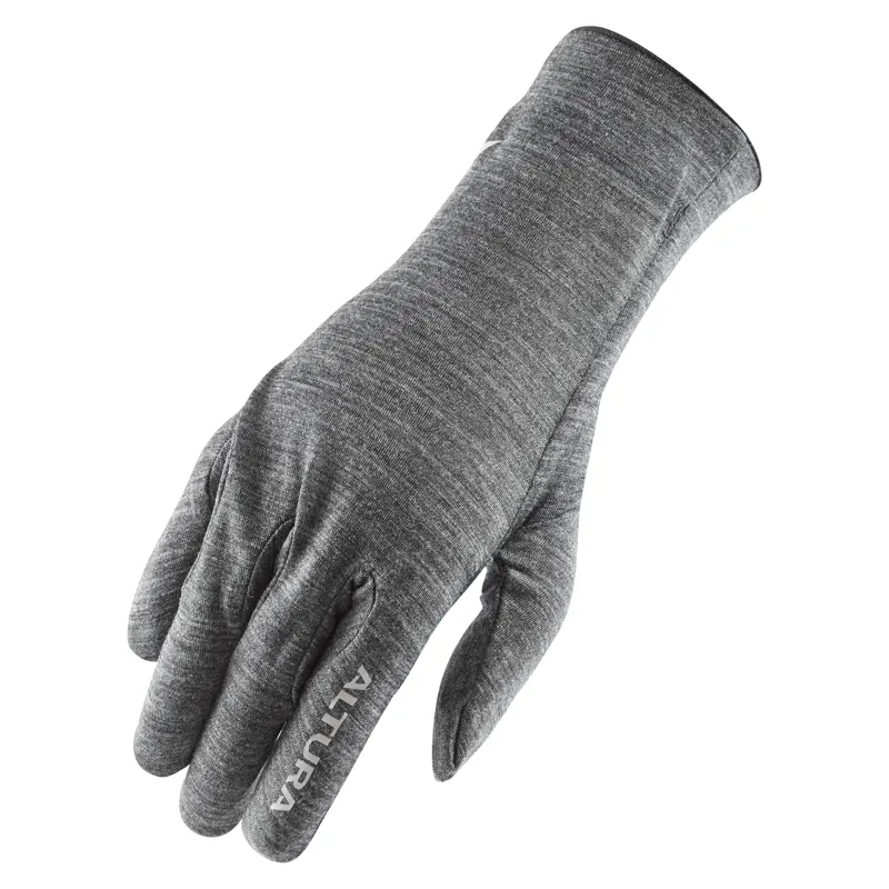 Altura Road Merino Unisex Liner Gloves 2021: GREY