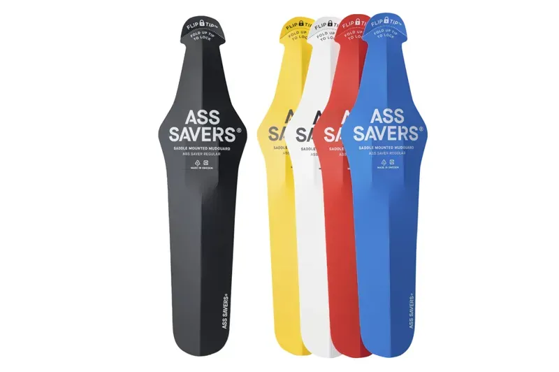 Ass Savers Regular Mudguard in Black