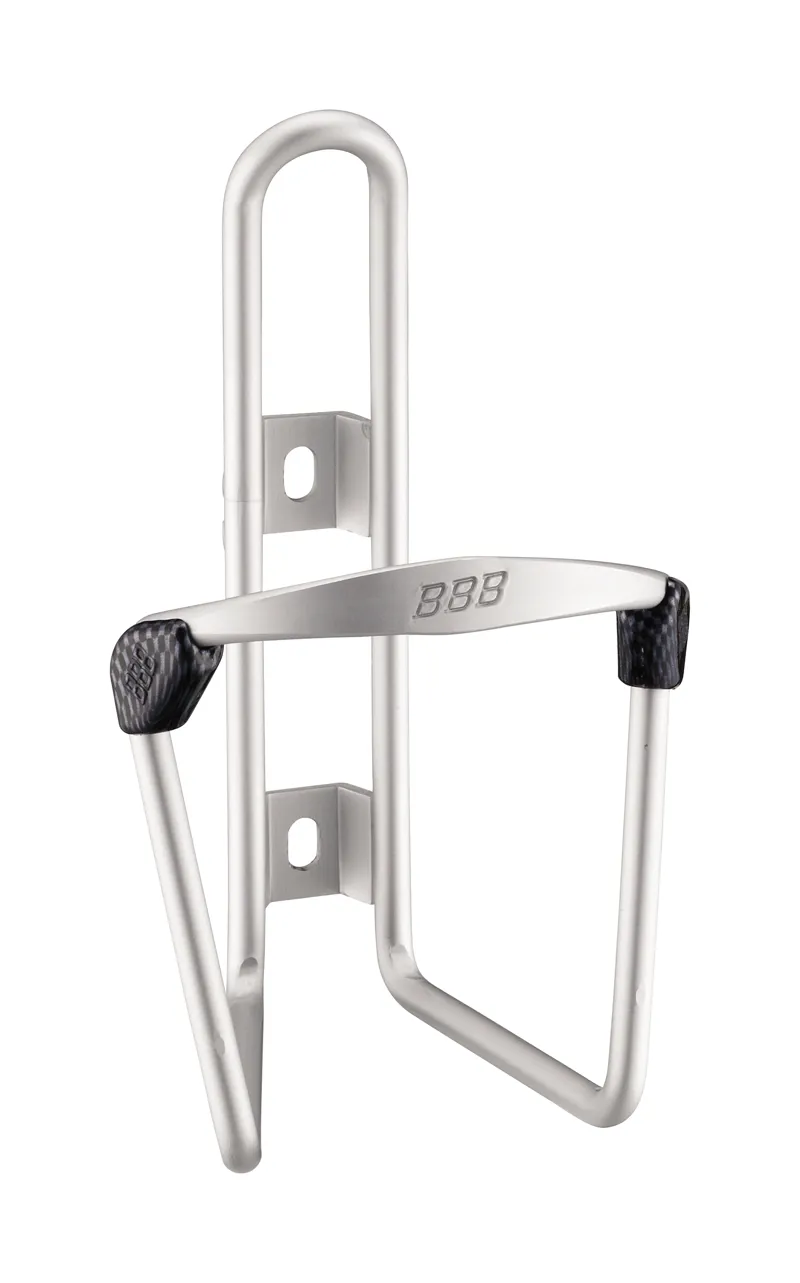 BBB FuelTank Water Bottle Cage in Silver