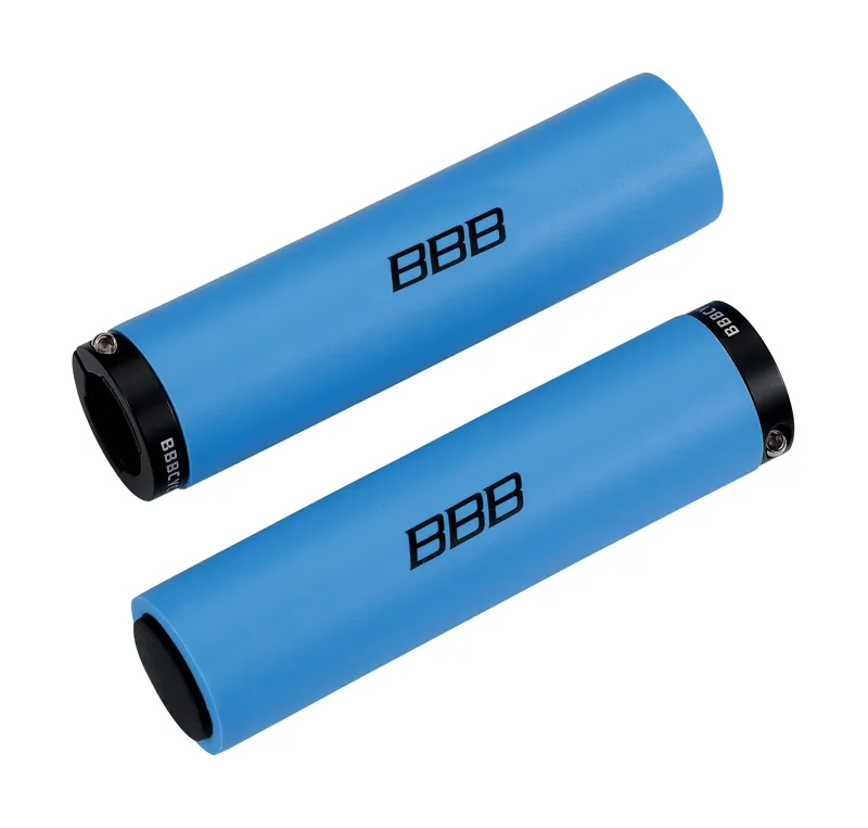 BBB StickyFix 128mm Handlebar Grips in Blue
