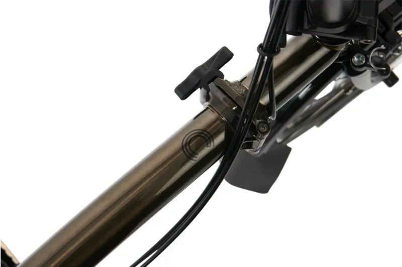 Brompton C Line Explore Folding Bike In Flame Lacquer-2