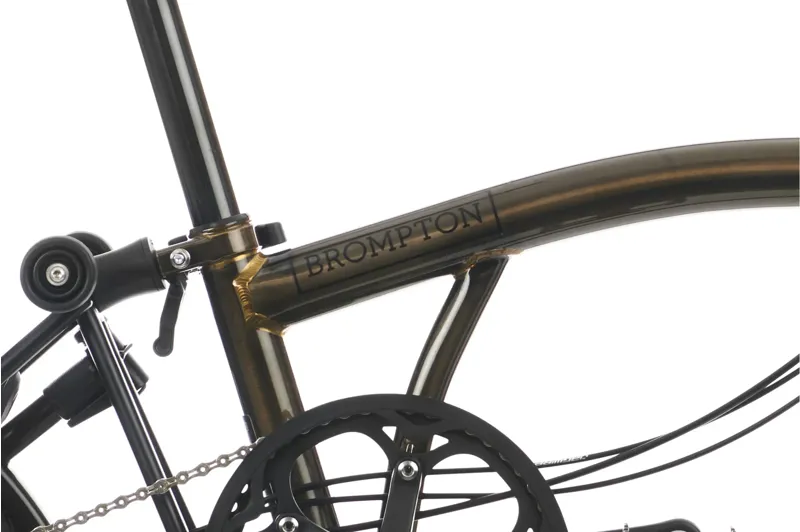 Brompton C Line Explore Folding Bike In Flame Lacquer-4