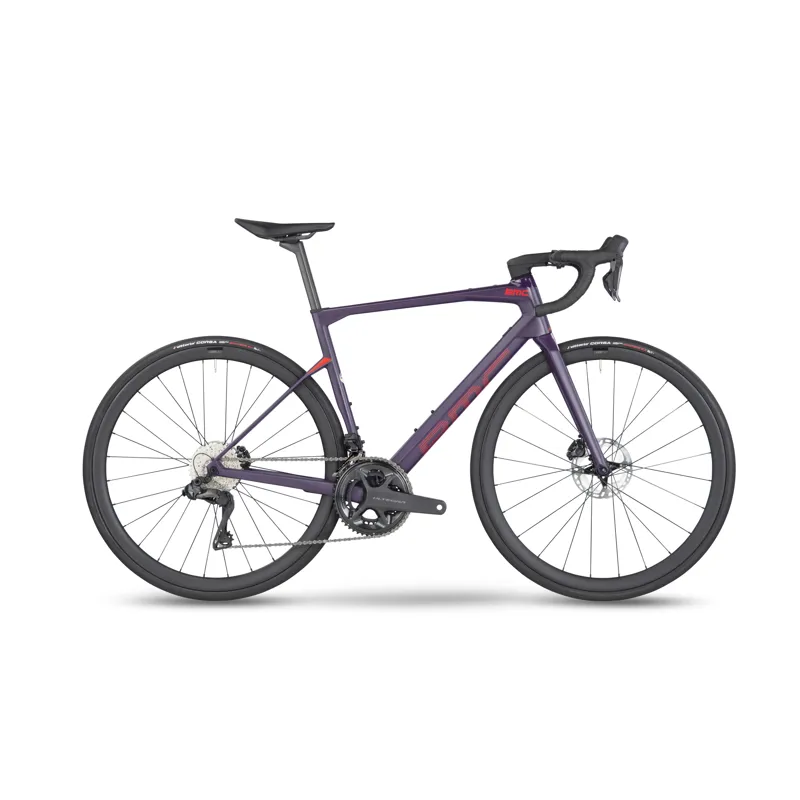 Bmc Roadmachine 01 Three Ultegra di2 Road Bike PURPLE RED BLACK