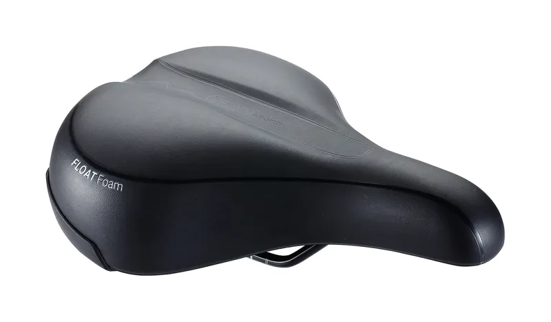 BBB Meander Relaxed 205mm Saddle in Black