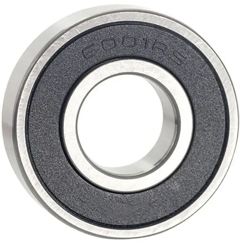 M Part 6001 2RS 12x28x8 Cartridge Bearing in Silver-1