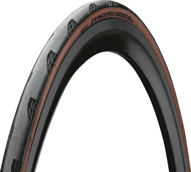 Continental GP 5000 S TR Tubeless Road Tyre in Black/Trans
