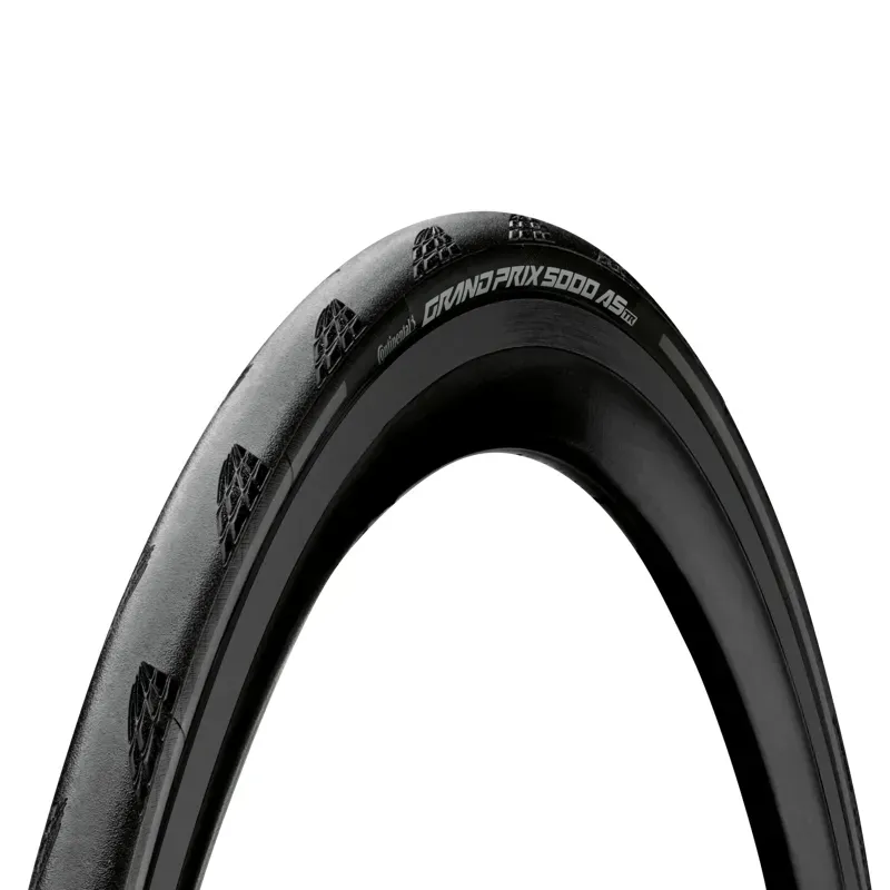 Continental Grand Prix 5000 All-Season Tubeless Ready Foldable Tyre 2022: BLACK/CREAM 700x