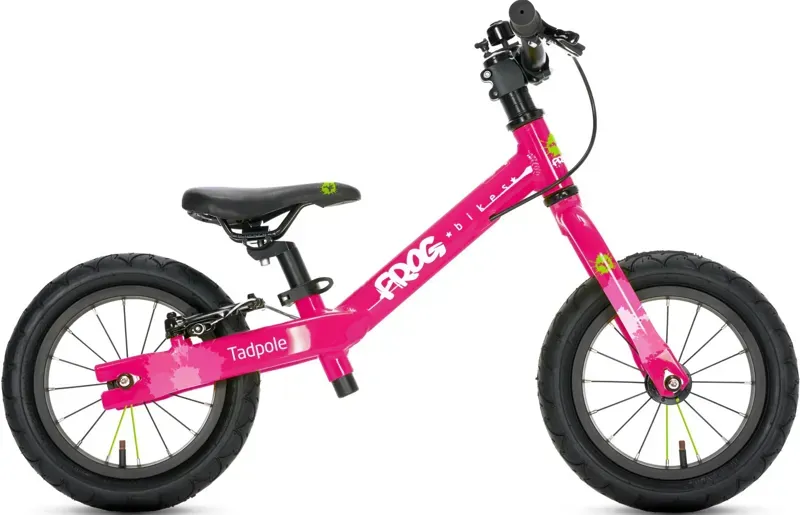 Tadpole kids Balance Bike In Pink 
