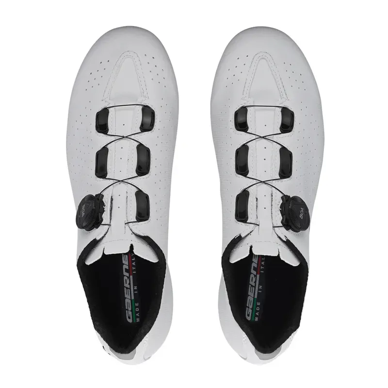 Gaerne Sprint Road Cycling Shoes In Matt White-2