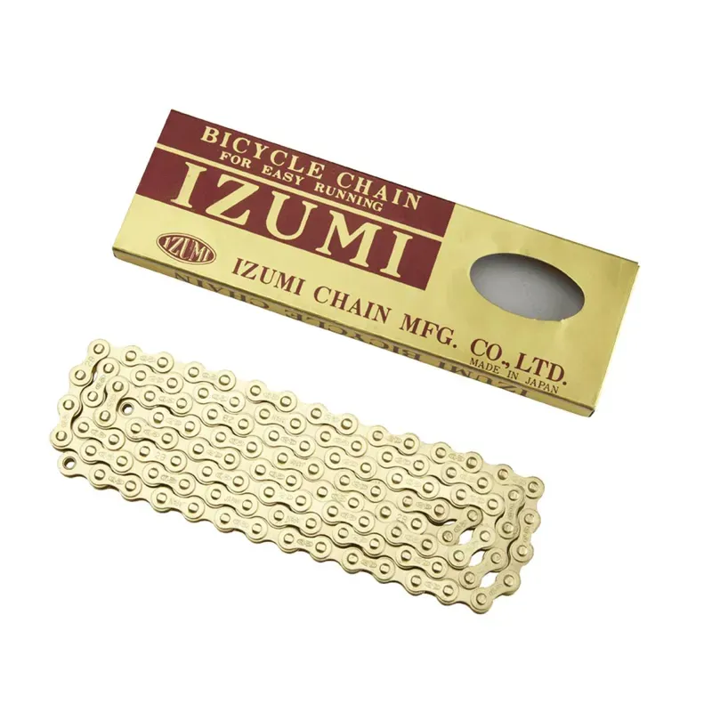 Izumi 1/8 Standard Track Fixed Chain in Gold