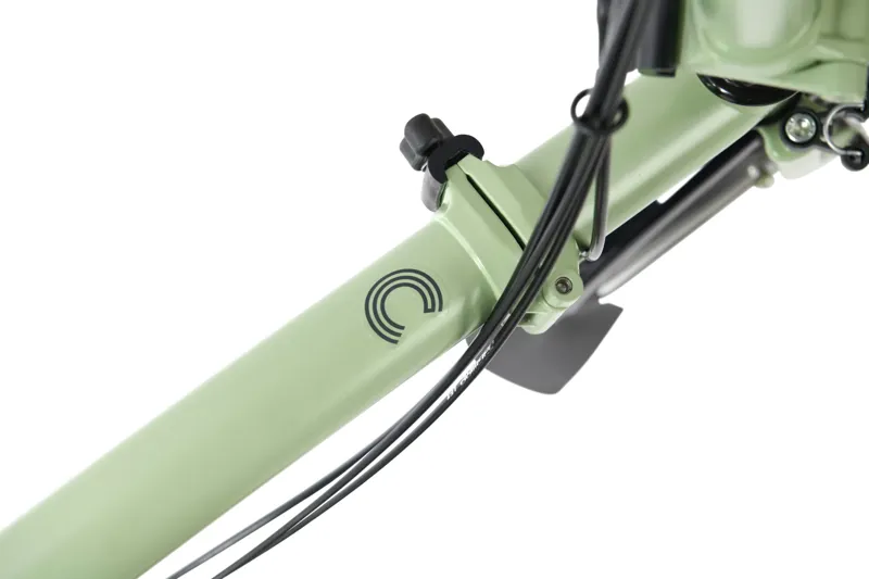 Brompton C Line Explore Folding Bike in Matcha Green-4