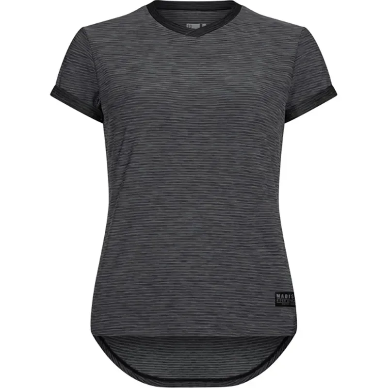 Madison Leia Short Sleeve Womens Jersey in Grey