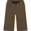 Madison Roam Mens Stretch Shorts in Brown