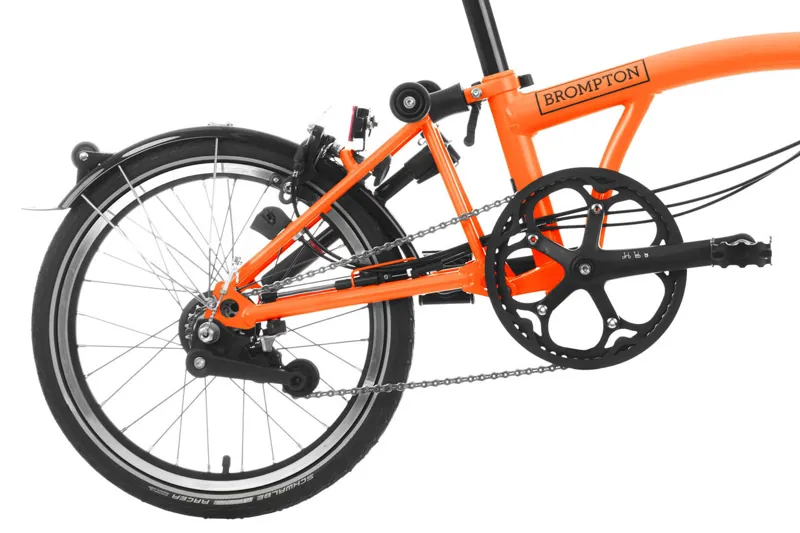 Orange folding bike sales