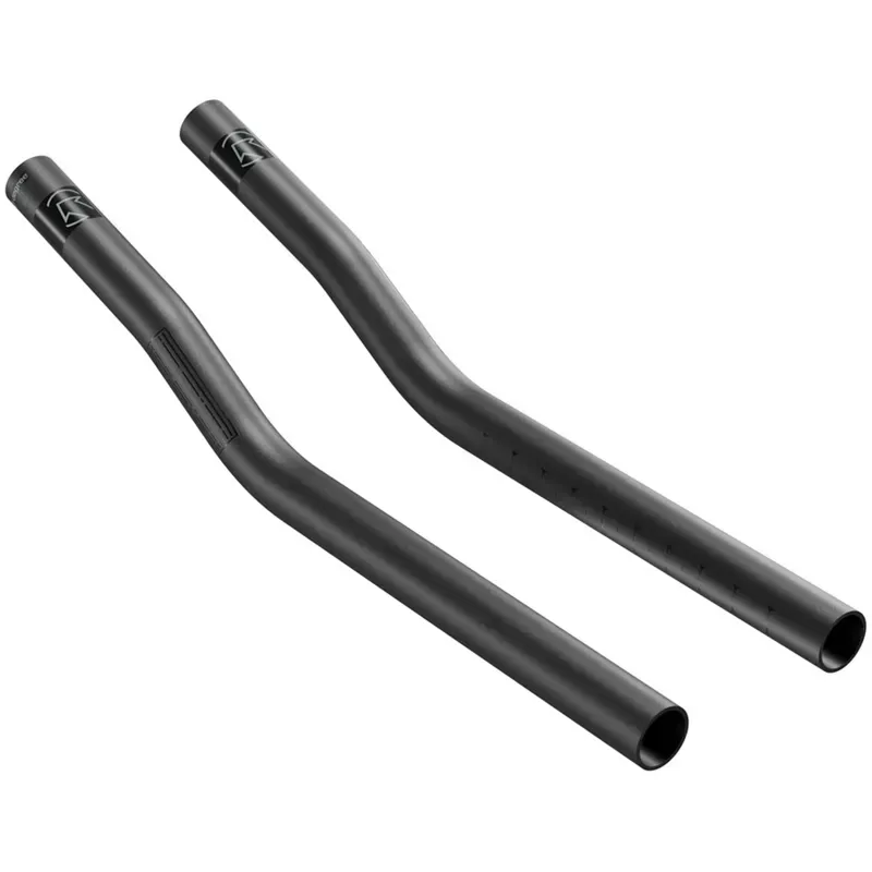 Pro Clip-On S-Bend 30 Alloy Handlebar Extensions Only in Black
