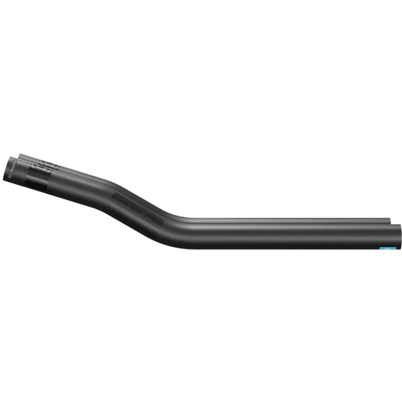 Pro Clip-On S-Bend 30 Alloy Handlebar Extensions Only in Black-1