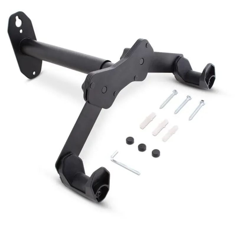 M Part Wall Mounted Horizonal Bike Rack in Black-1