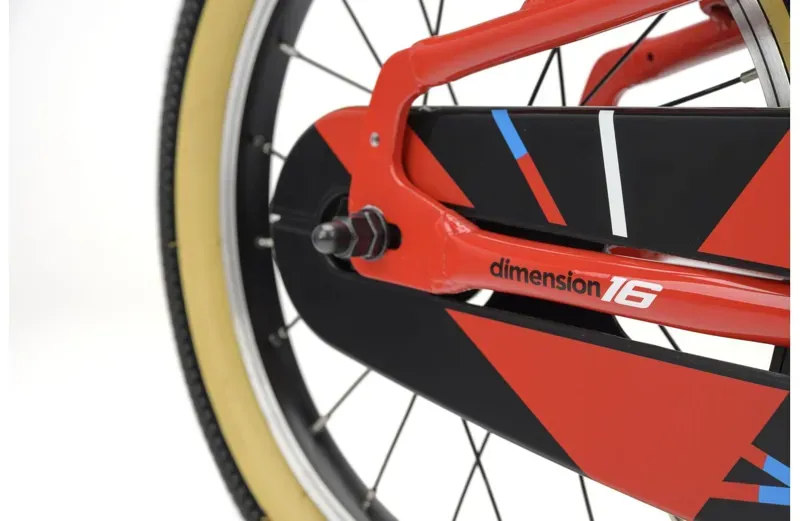 Ridgeback Dimension 16 Kids Bike in Racer Red-6