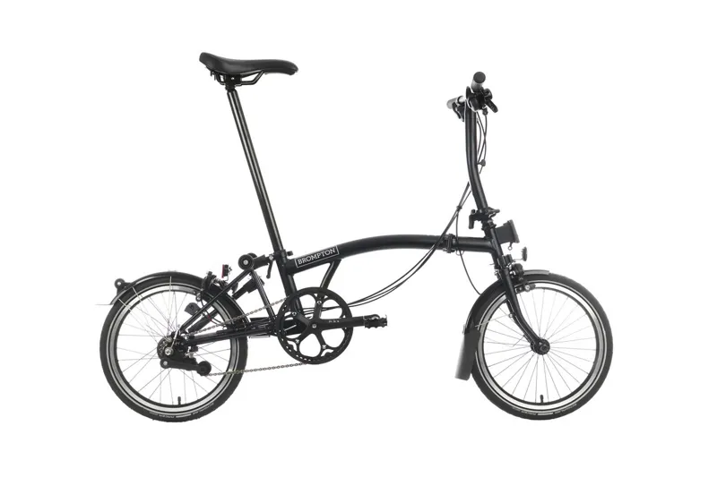 Brompton C Line Explore Folding Bike in Black