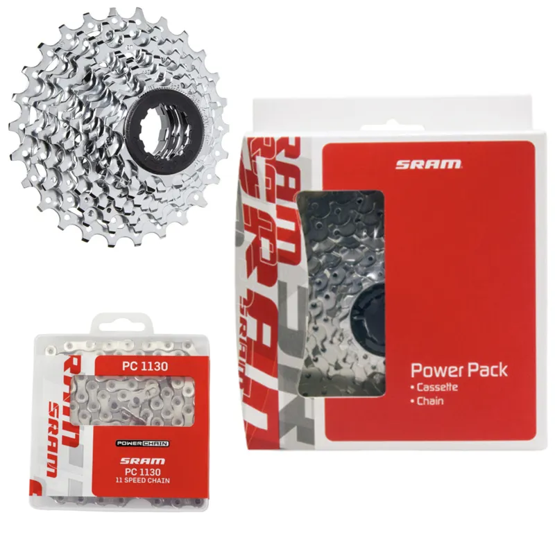 SRAM Powerpack PG1130 Cassette and PC-1130 Chain  11 Speed