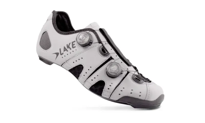 Lake CX241 Road Shoe BOA Reflective Grey - Size 40.5
