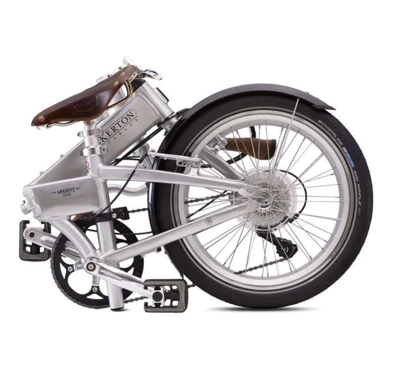 Bickerton Argent 1909 Country Folding Bike In Silver -1