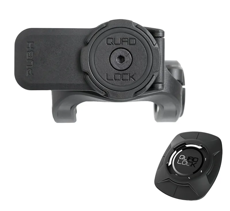Brompton Quad Lock Phone Mount 25.4mm with Universal Adaptor