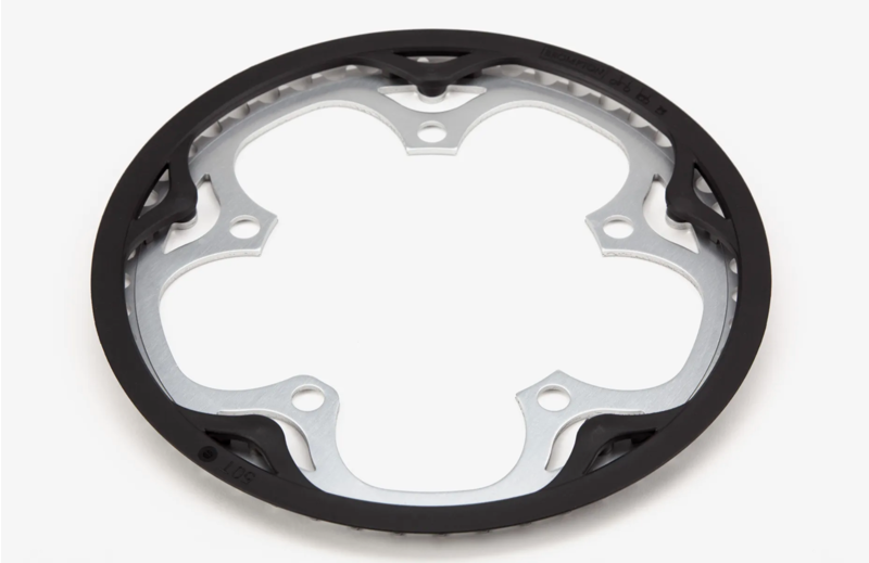 Brompton 50T Chainring and Guard for Spider Crank