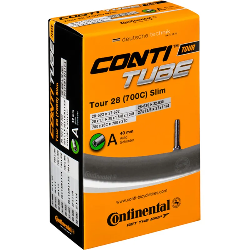 Continental Tour 28 Slim (700 X 28-37mm) (27 X 1 1/8 - 27 X 1 1/4) Presta - 42mm ne