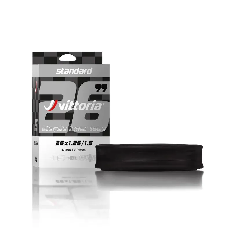 Vittoria Standard Presta Valve Inner Tube - 80mm 700x20/28c FV