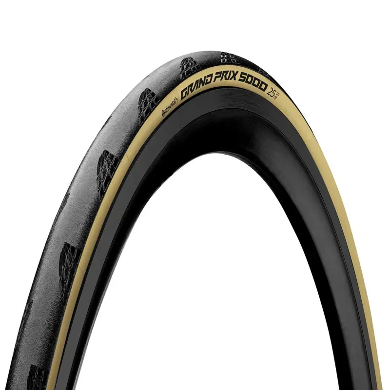 Continental Grand Prix 5000 Blackchili Foldable 700c Tyre in Black/Cream