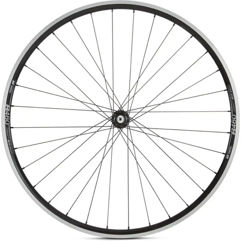 M Part Wheels 105 Hub DT R 460 Rim 700c Shimano Road Front Wheel in Black-1