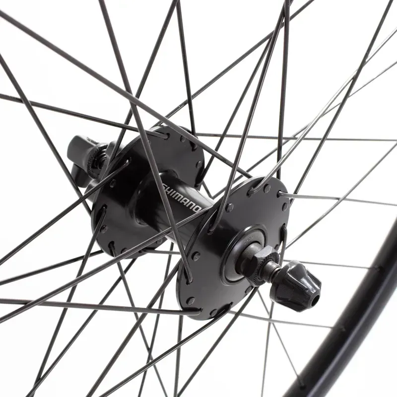M Part Wheels Sniper 24 700c 100mm QR 6B DB Gr. Front Wheel in Black-2
